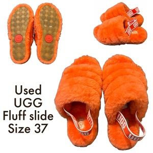 UGG fluffy slippers